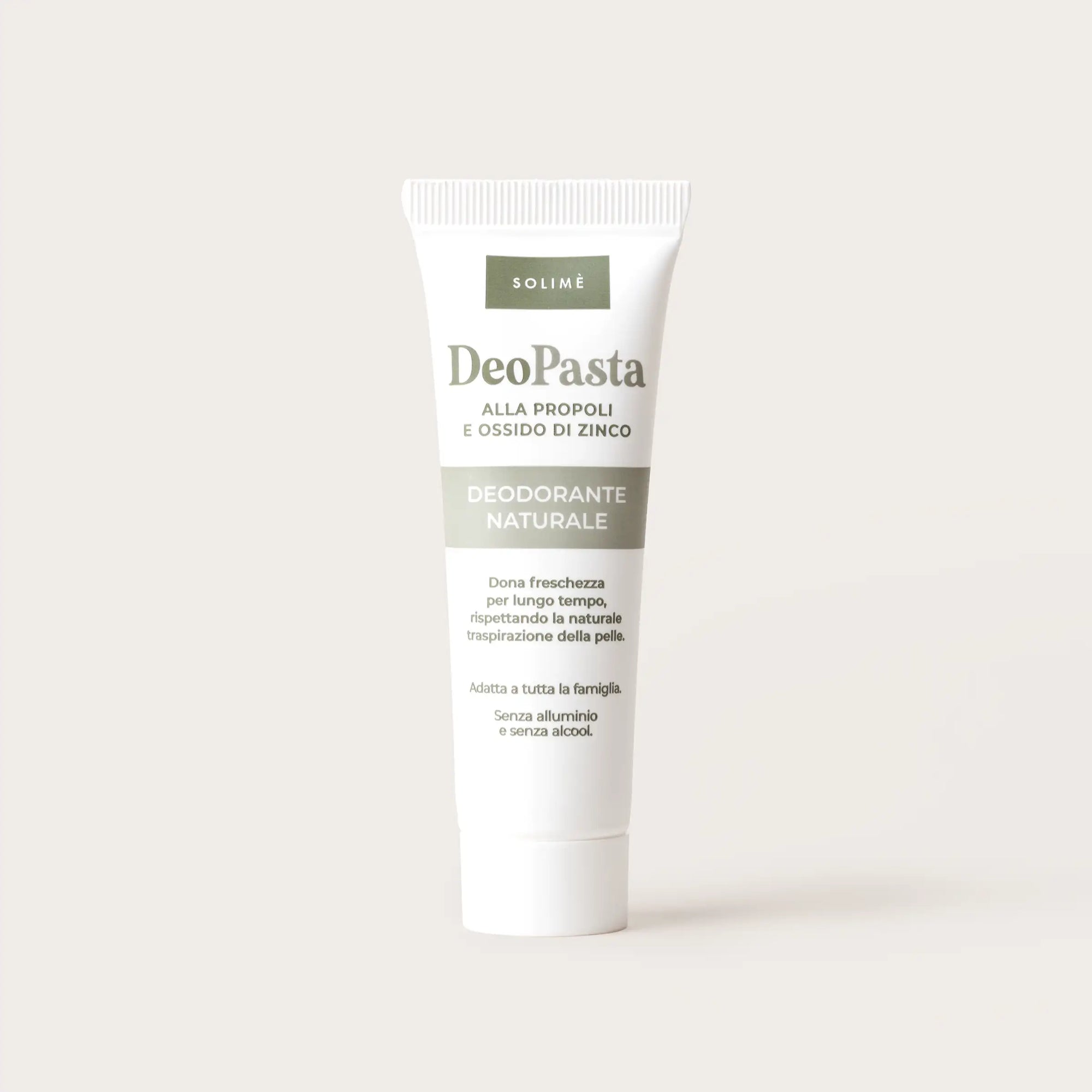 Pasta deodorante naturale e delicata a base di Propoli e Ossido di Zinco