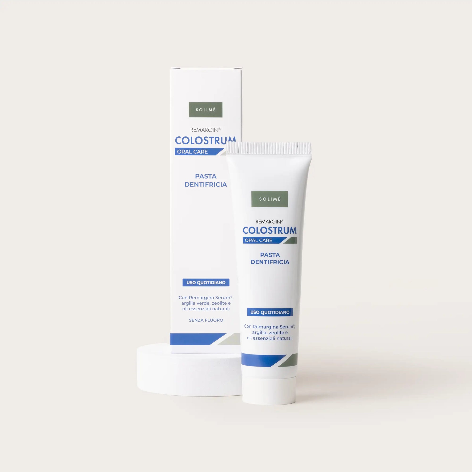 Remargin® Colostrum pasta dentifricia naturale con Remargina Serum® e argille