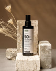 Remargin solari - latte solare SPF 50+ per proteggere e nutrire attivamente la pelle durante l'esposizione al sole con Colostro, Jojoba e Ylang Ylang