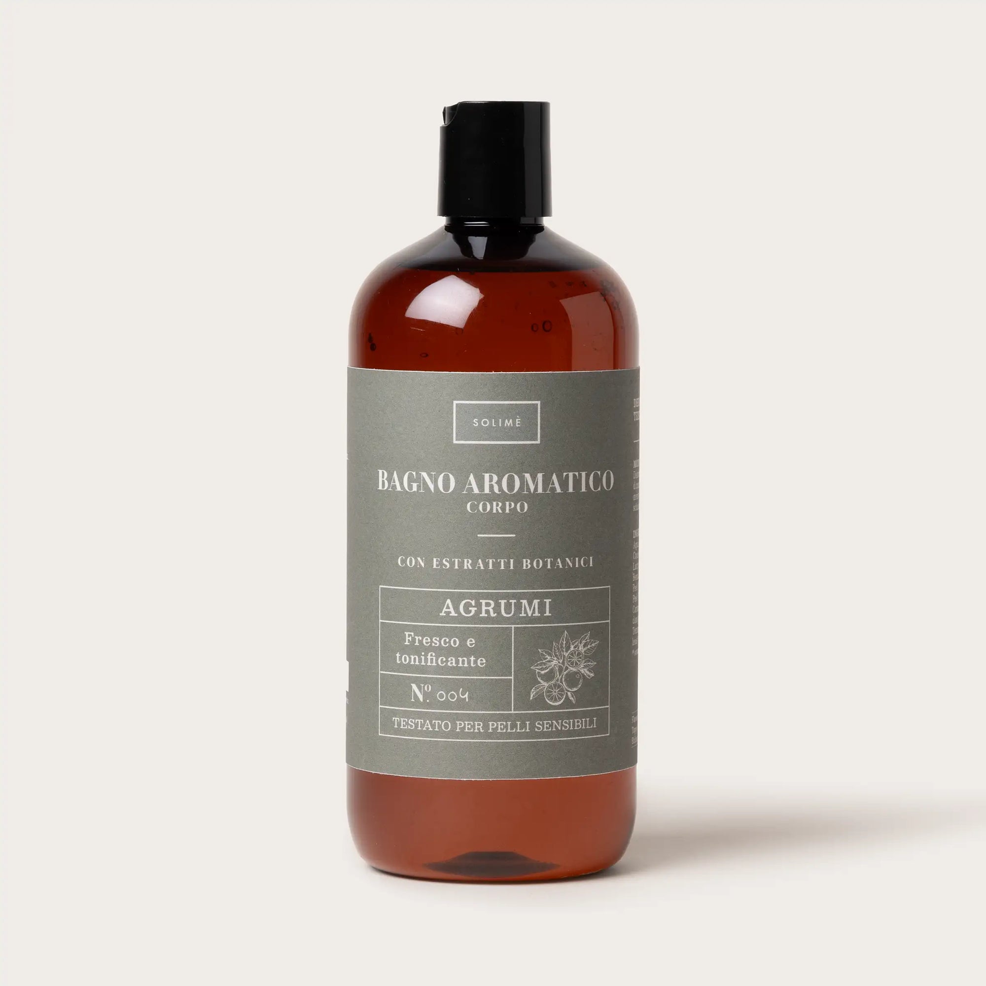 Bagnoschiuma aromatico naturale agli agrumi