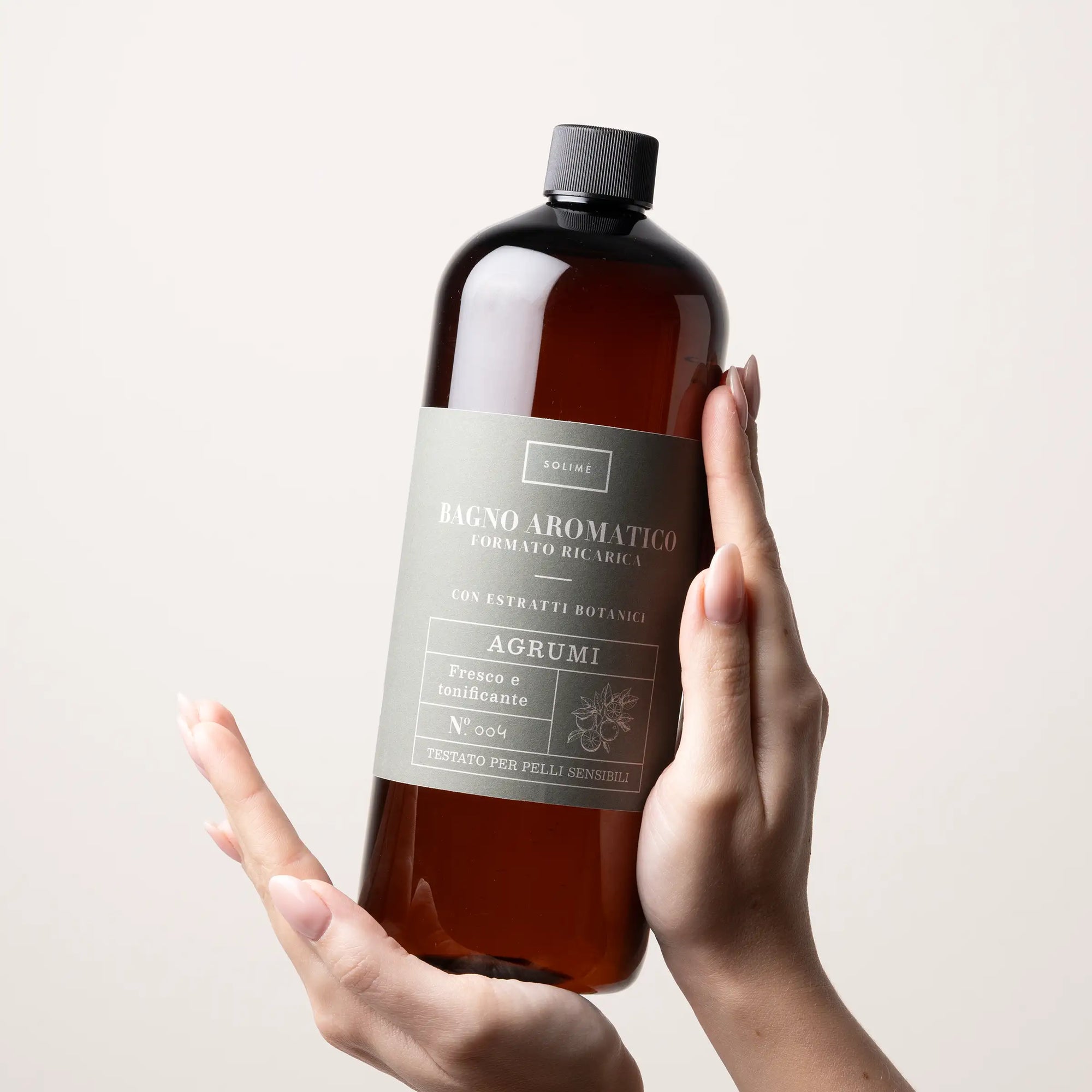 Bagnoschiuma aromatico naturale agli agrumi