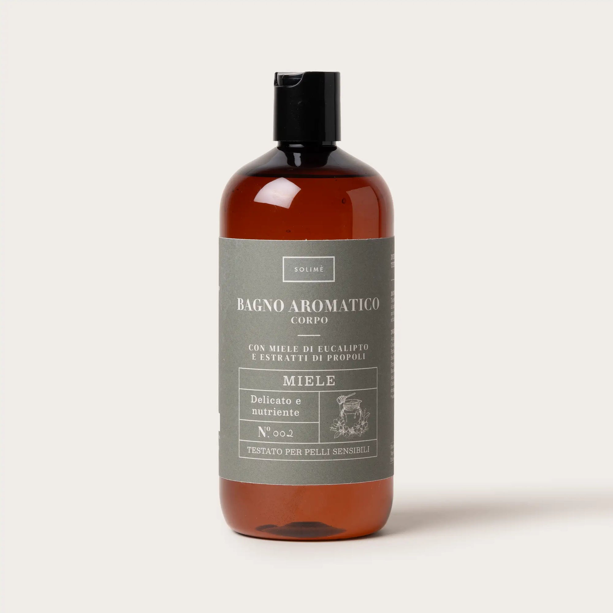 Bagnoschiuma aromatico naturale al miele