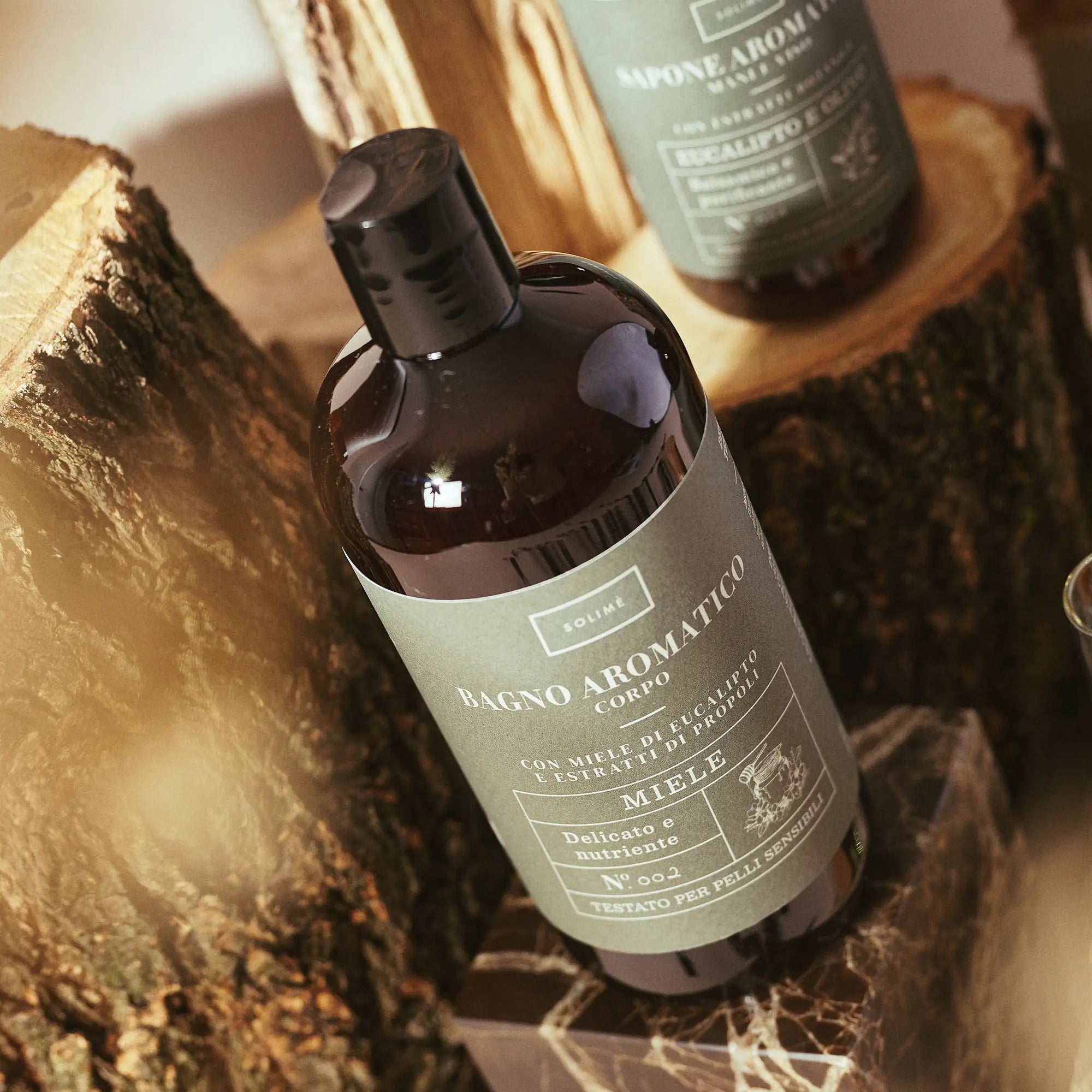 Bagno aromatico Miele, delicato e nutriente con estratti naturali - 500 ml