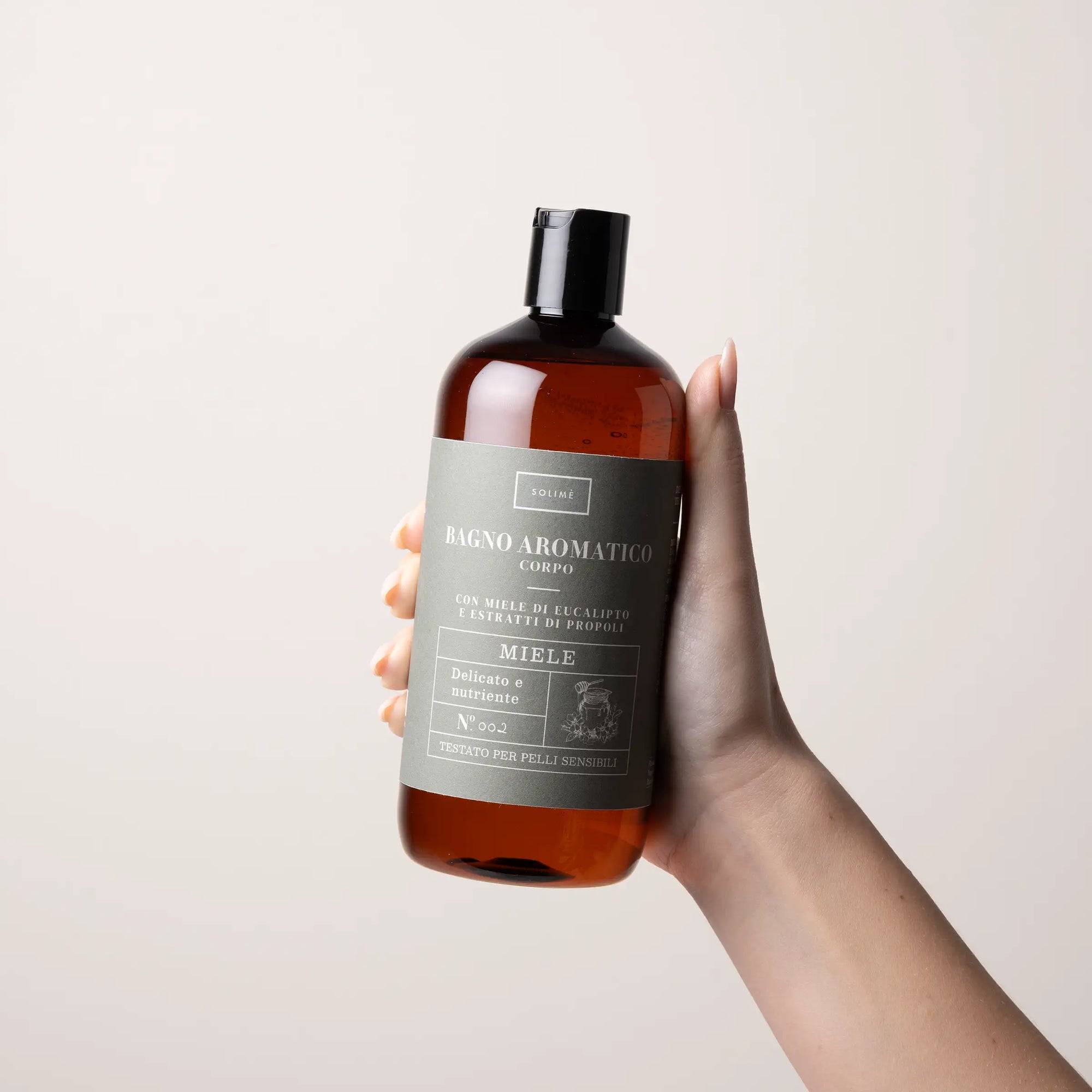 Bagnoschiuma aromatico naturale al miele