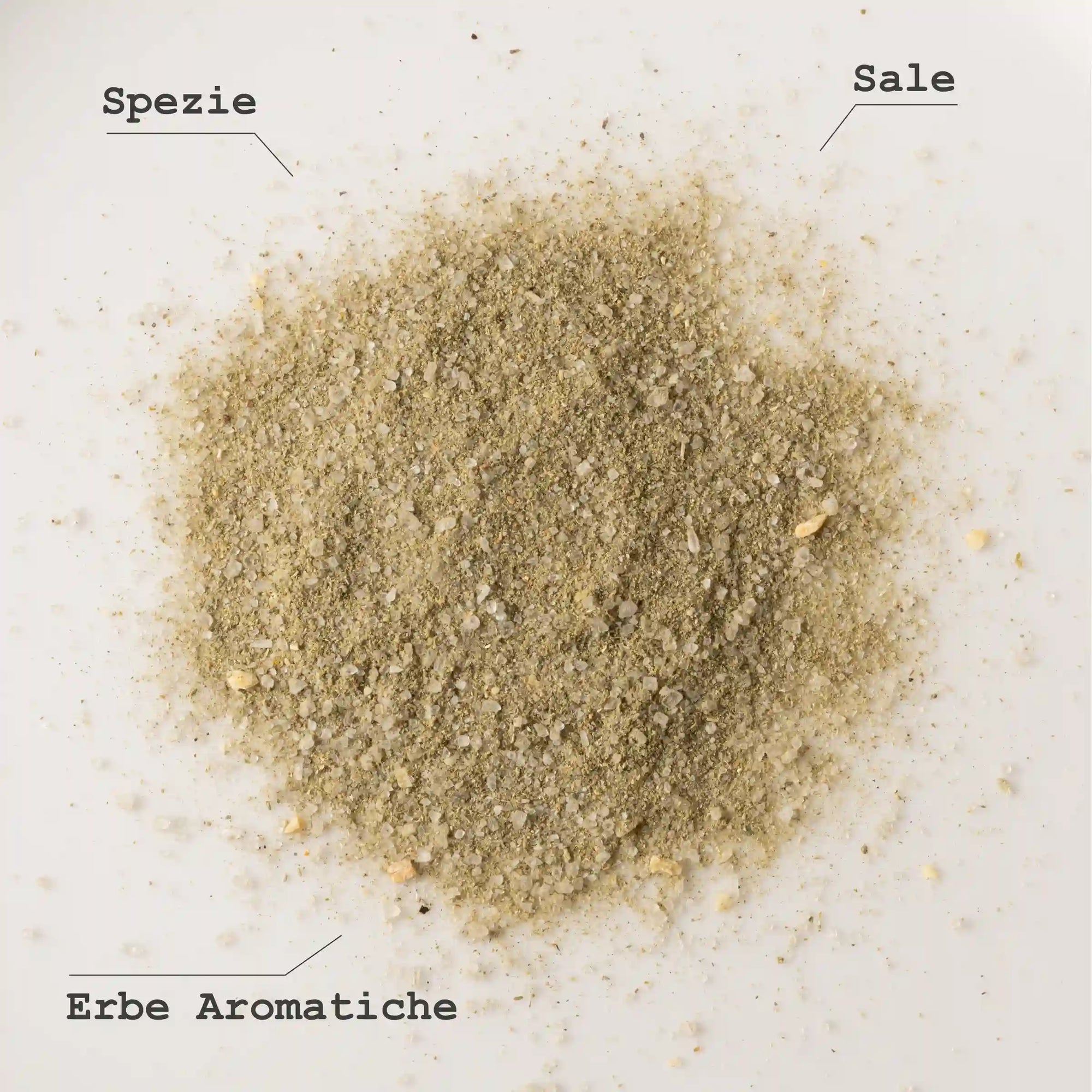 Sale aromatico naturale - infografica