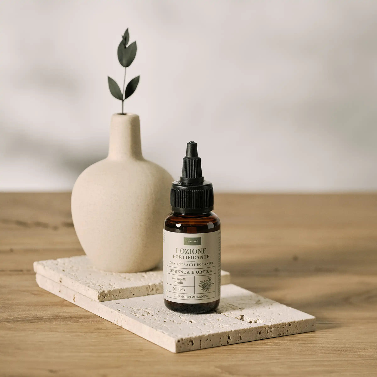 Lozione fortificante per capelli alla Serenoa e Ortica