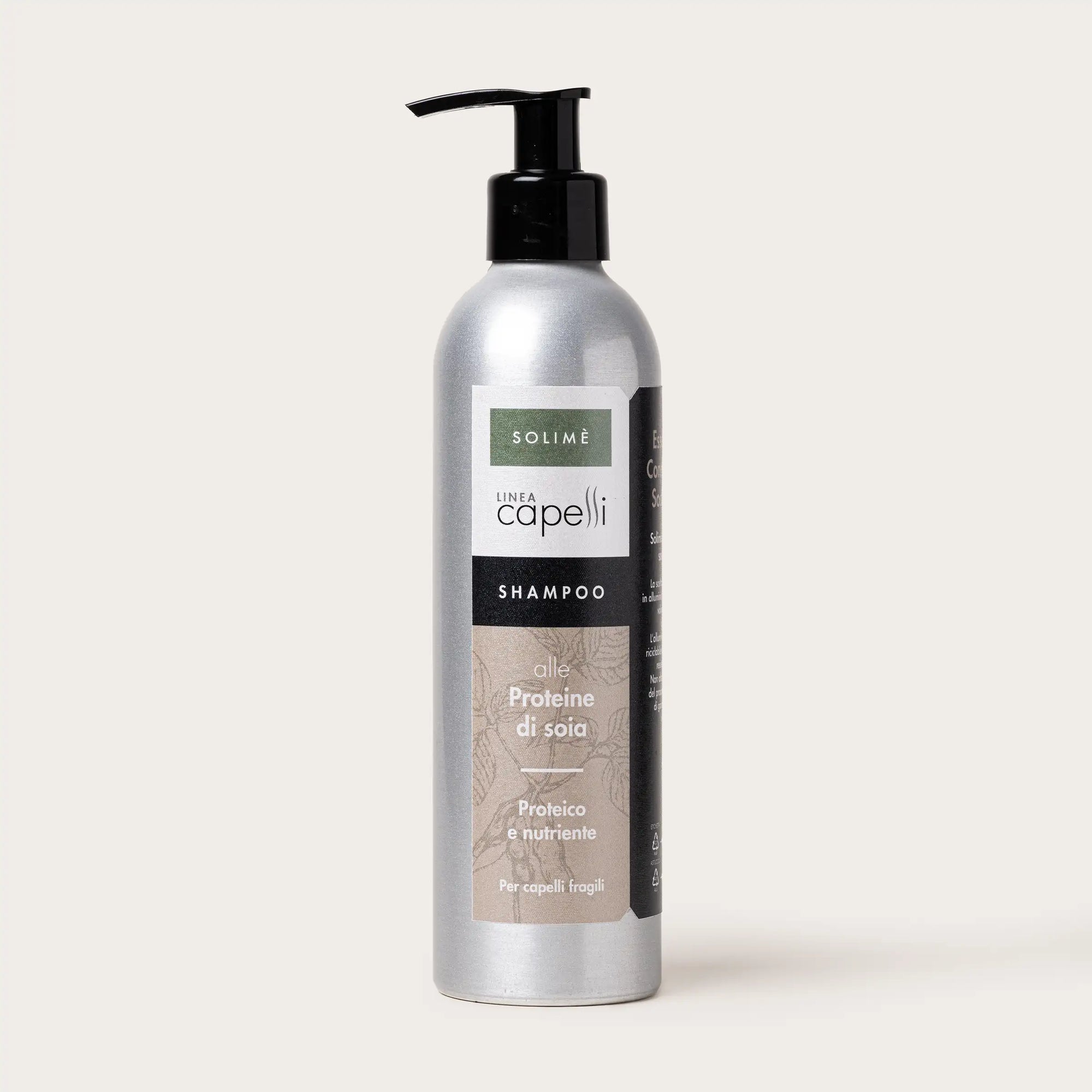 Shampoo naturale alle Proteine della Soia nutriente per capelli fragili