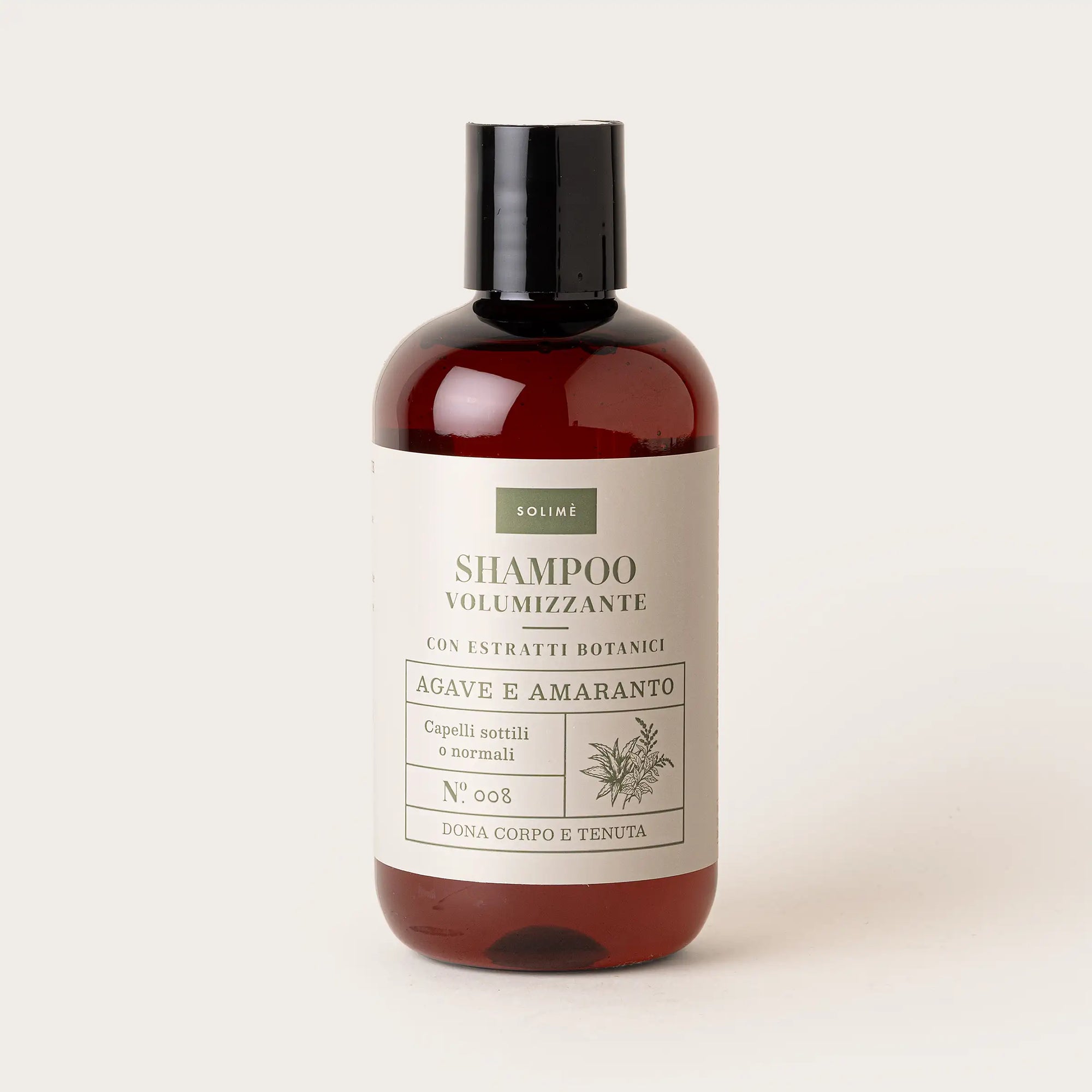 Shampoo naturale volumizzante all'Agave e Amaranto