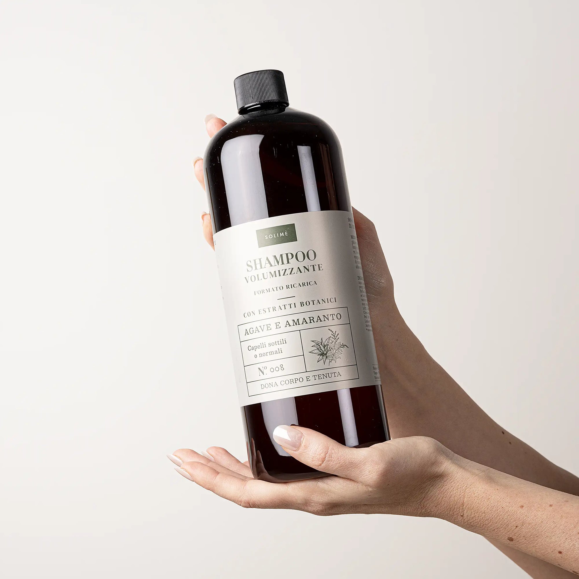 Shampoo volumizzante Agave e Amaranto con estratti naturali