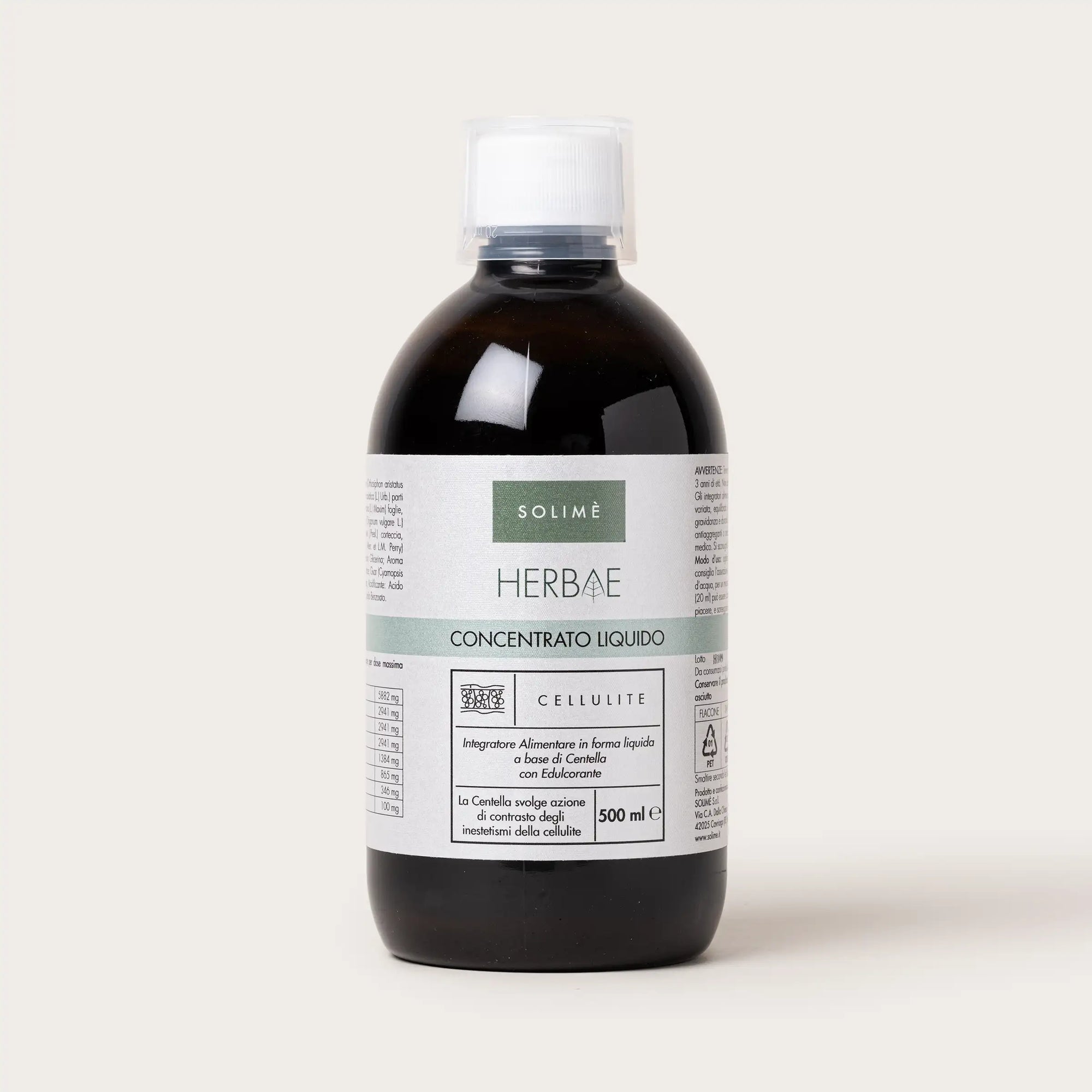 Concentrato Liquido naturale per la Cellulite a base di Centella