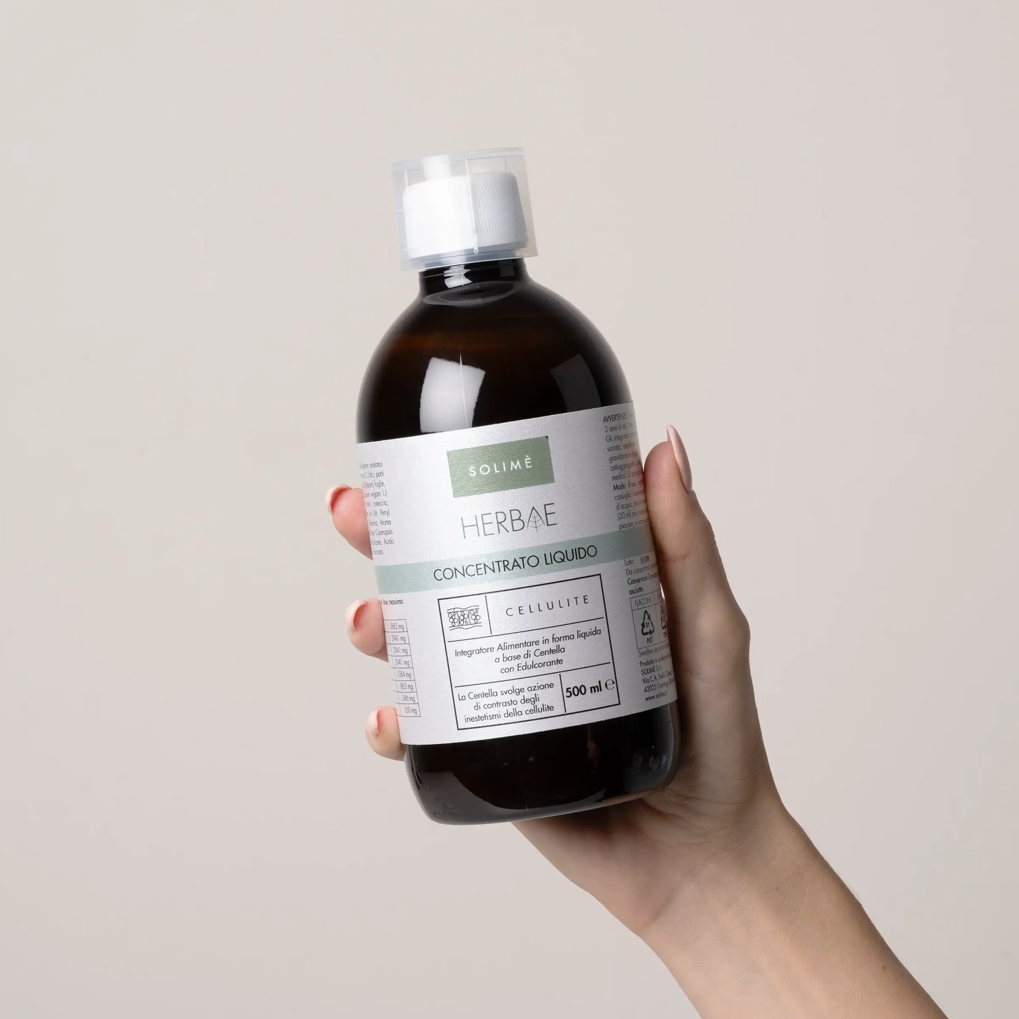Concentrato Liquido naturale per la Cellulite a base di Centella