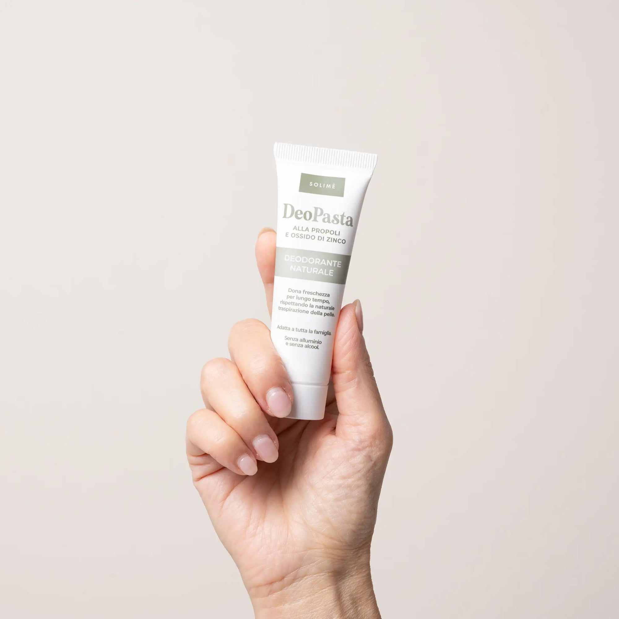 Pasta deodorante naturale e delicata a base di Propoli e Ossido di Zinco