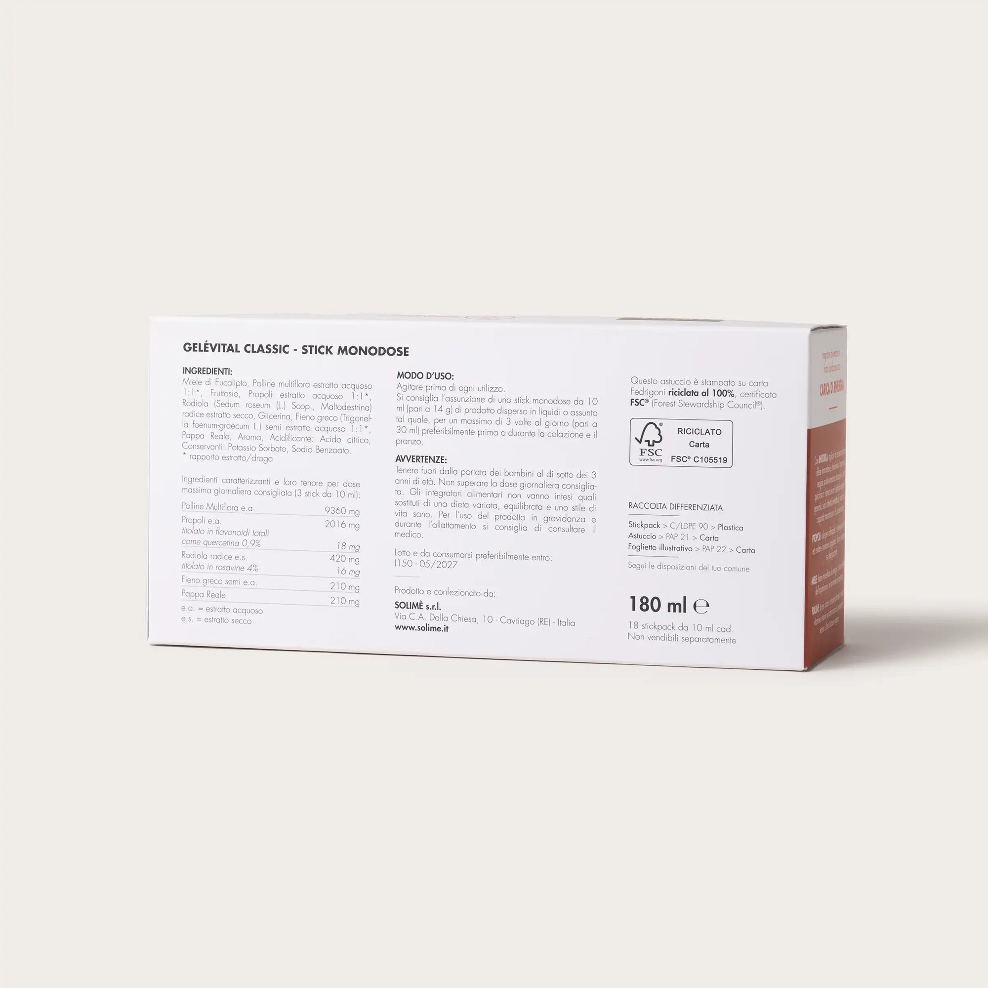 Gelevital - Multivitaminico naturale