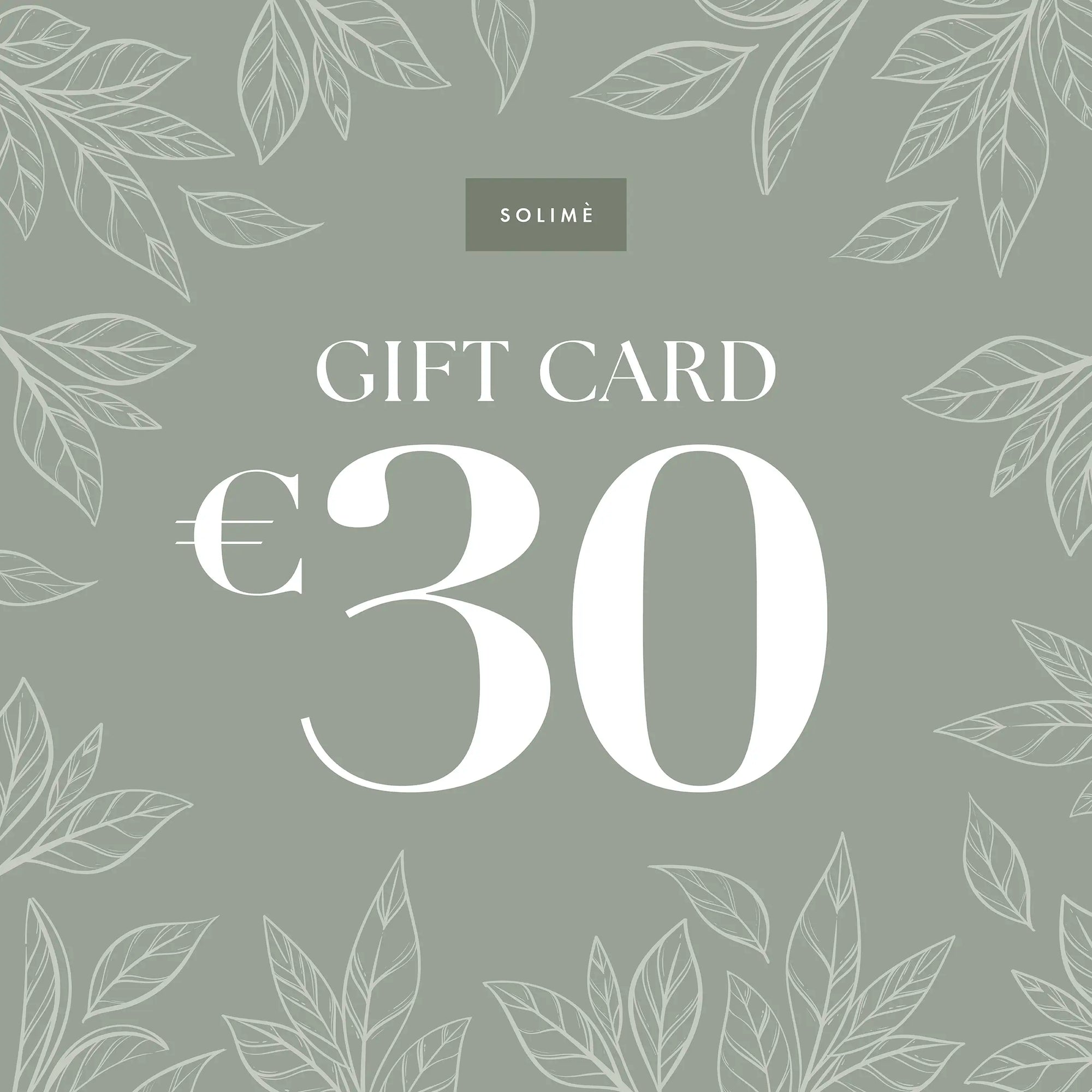 Gift Card Solimè 30€