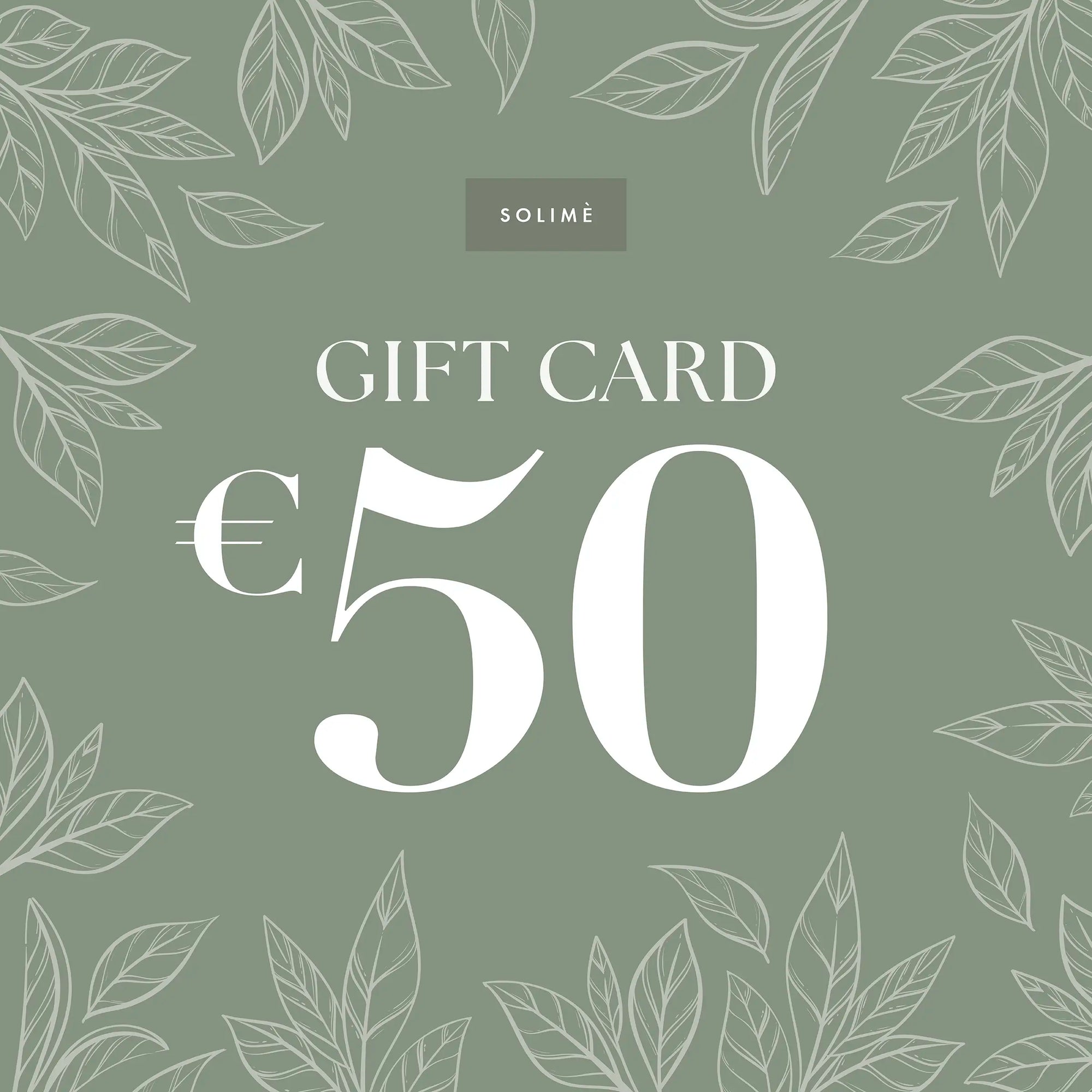 Gift Card Solimè 50€