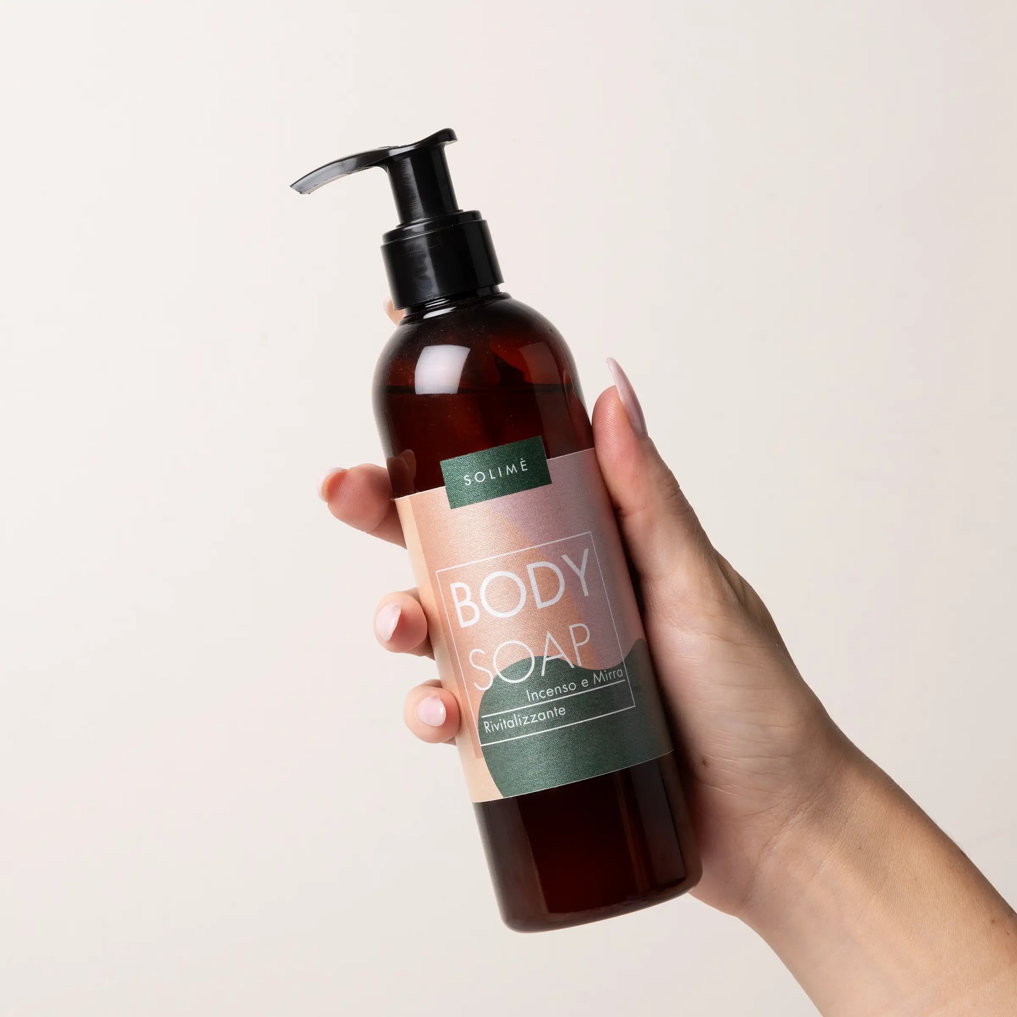 Bagnoschiuma rivitalizzante naturale incenso e mirra