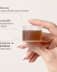 Concentrato liquido naturale colesterolo - infografica misurino