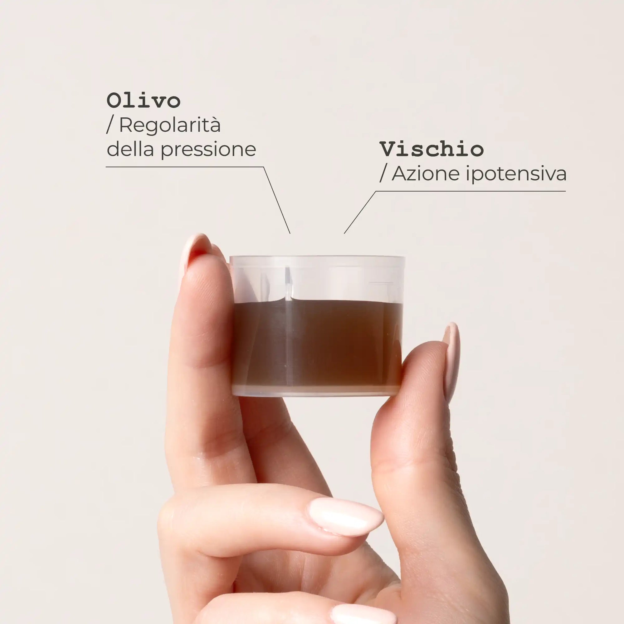 Concentrato liquido naturale pressione arteriosa - infografica misurino