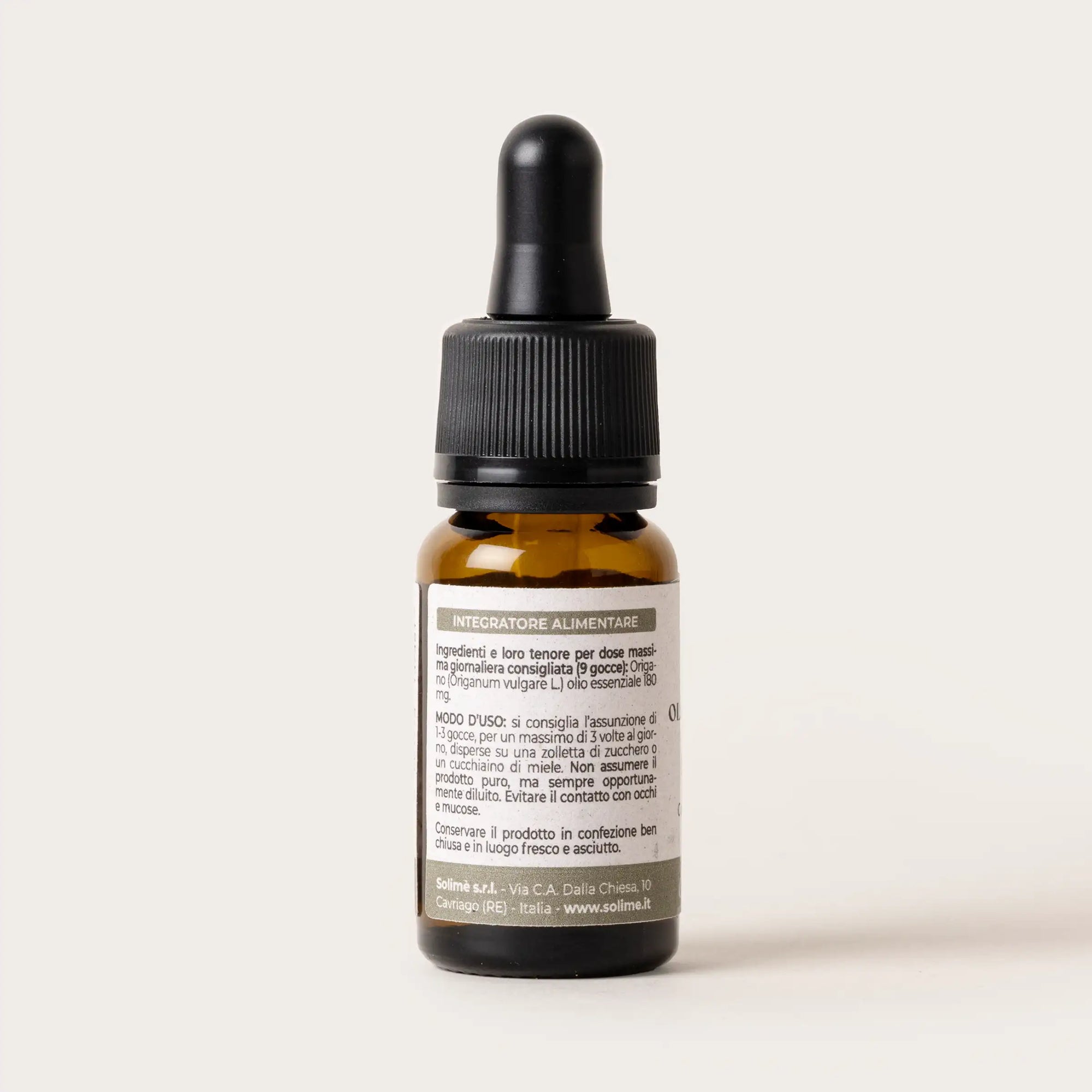 Olio essenziale puro di Origano 100% naturale - 10 ml - retro