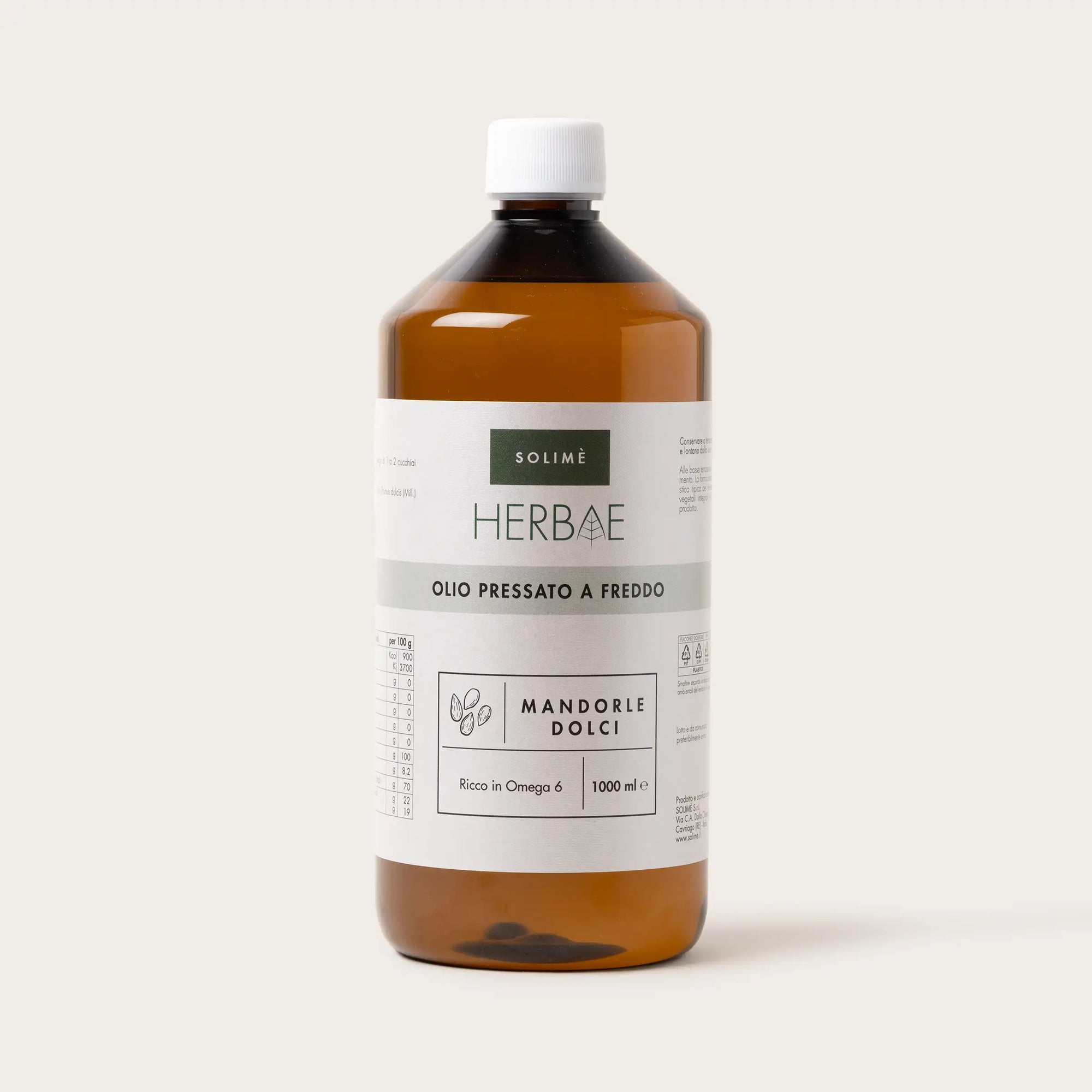 Olio di Mandorle dolci pressato a freddo