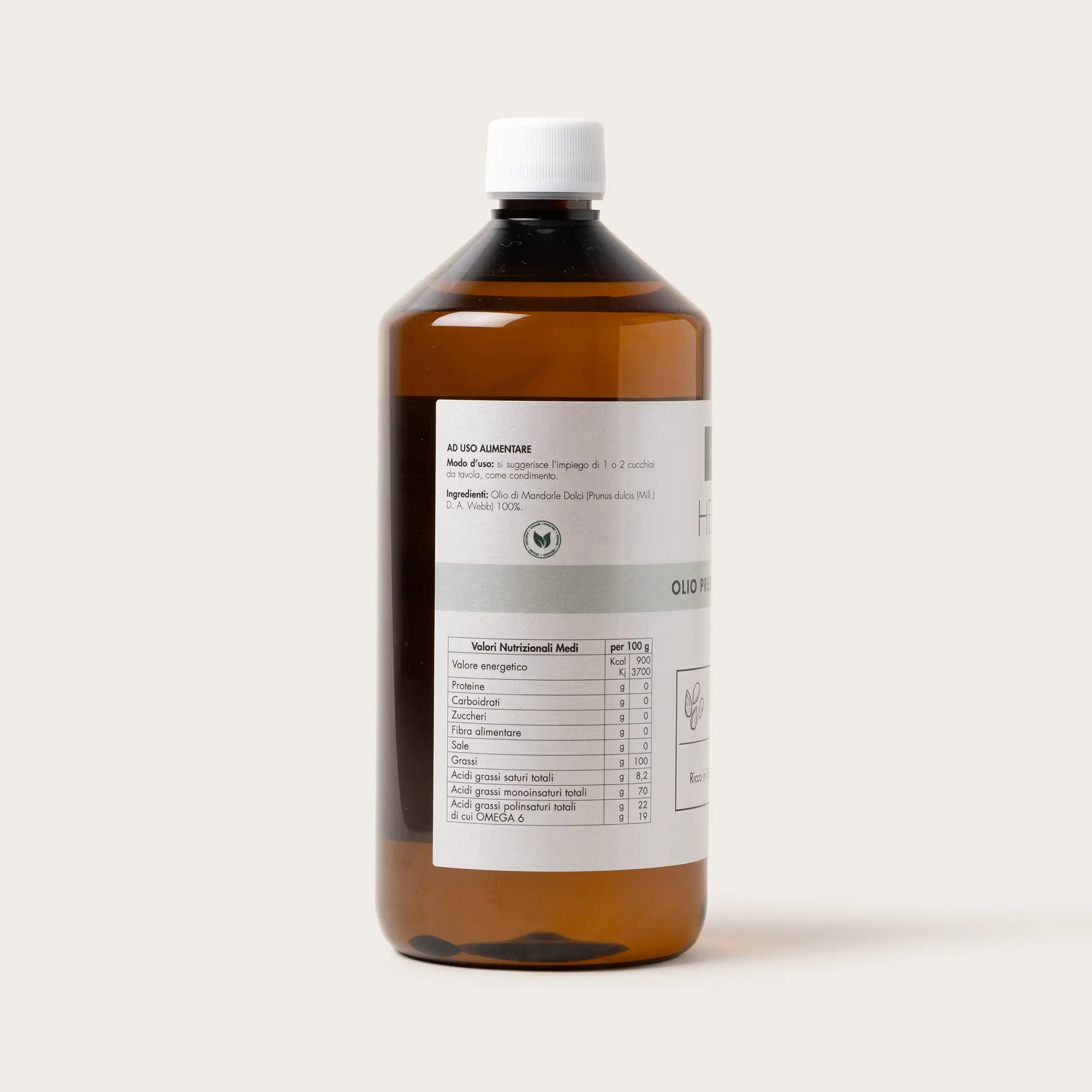 Olio di Mandorle dolci pressato a freddo