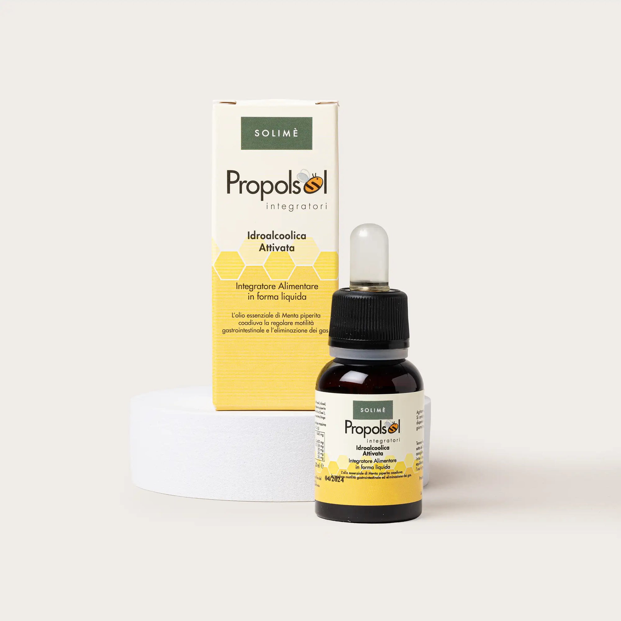 Propolsol Idroalcoolica Attivata a base di propoli e oli essenziali naturali