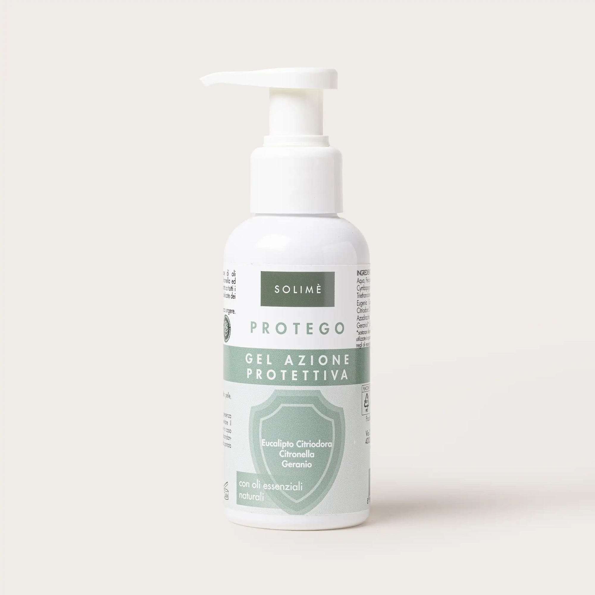 Protego Gel naturale contro le zanzare con citronella e oli essenziali