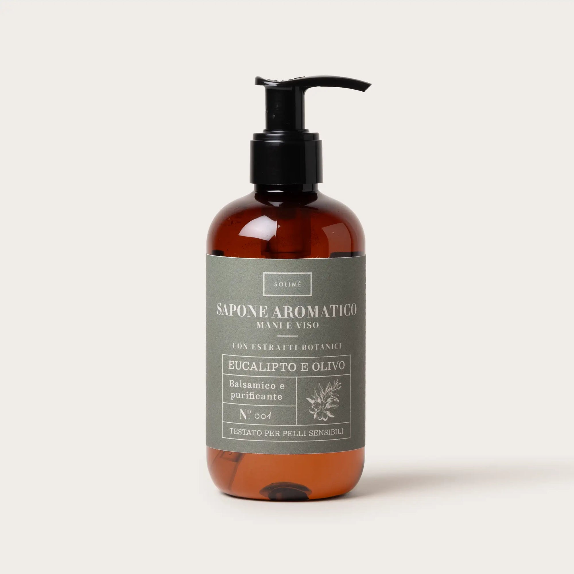 Sapone aromatico mani e viso eucalipto e olivo