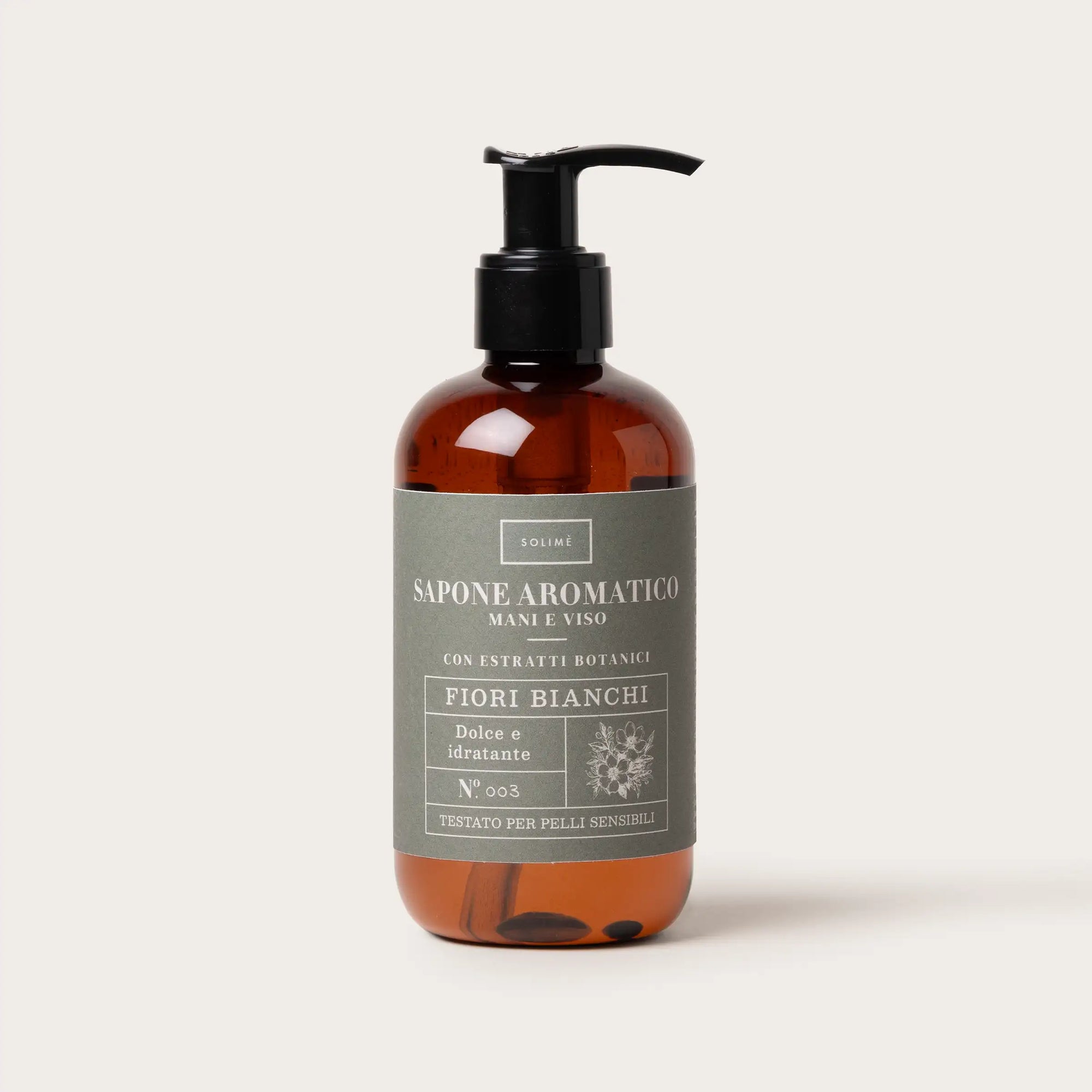 Sapone aromatico mani e viso ai fiori bianchi