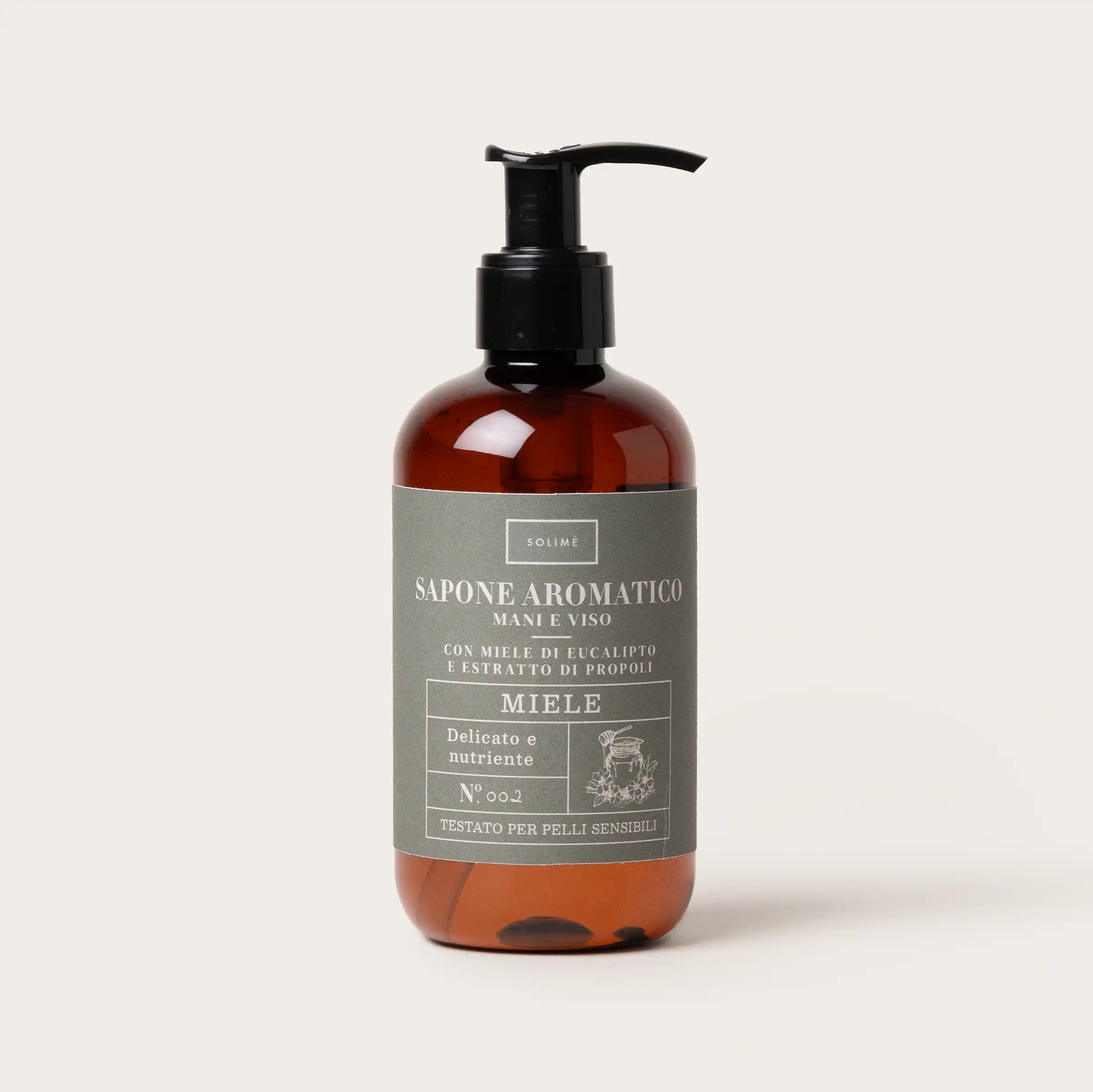 Sapone aromatico mani e viso al miele