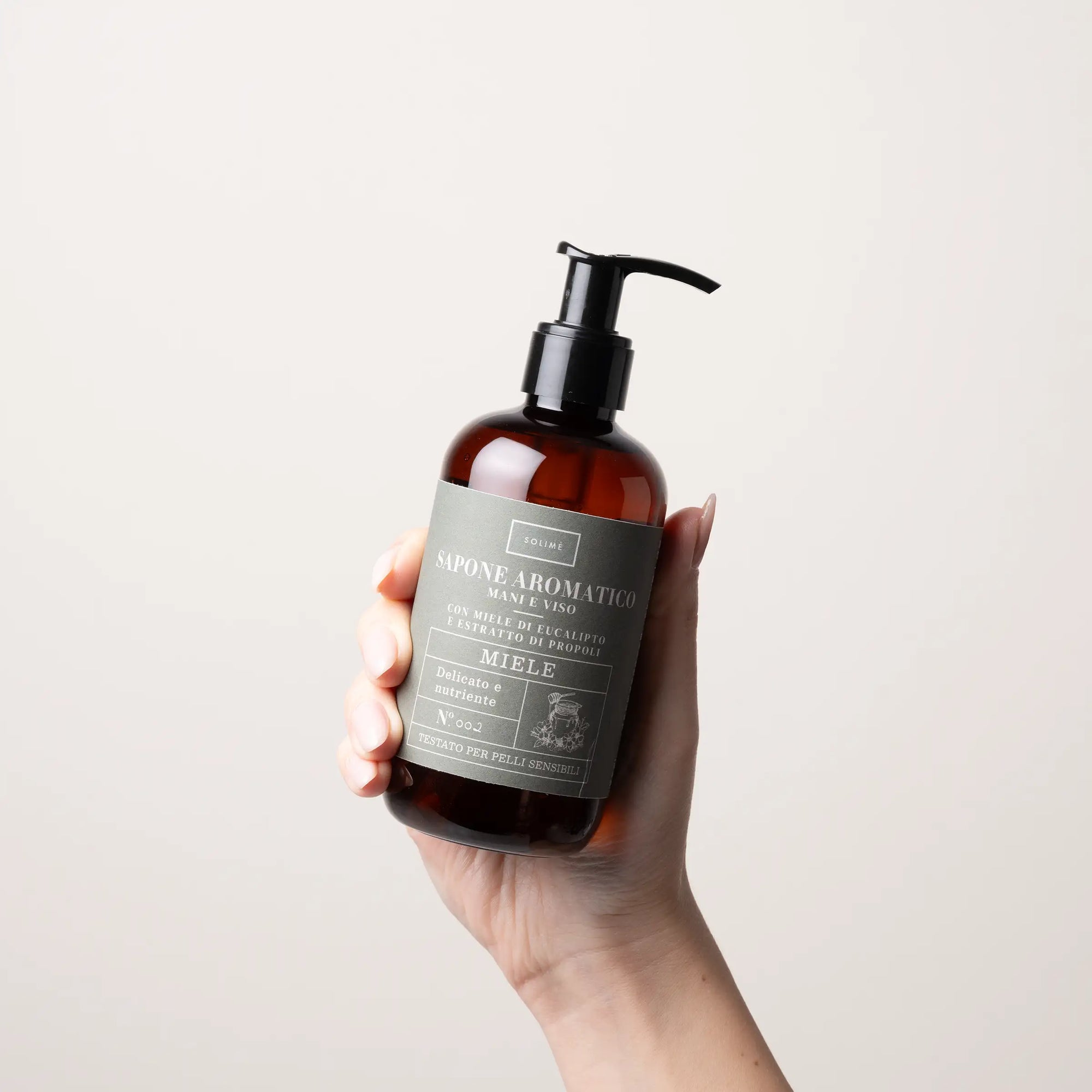 Sapone aromatico mani e viso al miele